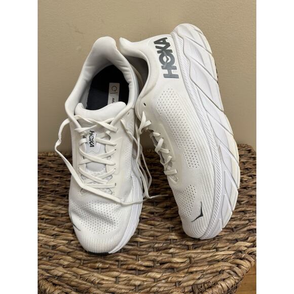 Hoka One One HOKA Arahi 7 2E Wide Blanc De Blanc Steel Wool 12 D main image 8